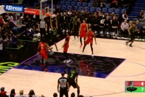 仙人指路！奎因弧頂輸送炮彈 墨菲起飛滑翔空接暴扣