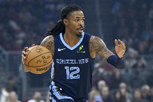 太炸裂了！基昂特·喬治大踏步上籃 莫蘭特黃雀在后血腥釘板大帽