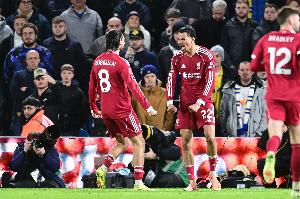 埃基蒂克為利物浦前10次英超首發(fā)打進(jìn)7球，僅次于斯圖里奇的8球