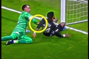 “救人一命！這一刻的門將太帥了”