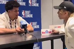 ??全是人脈！爵士18號(hào)秀克萊頓此前：楊瀚森是我兄弟！