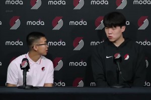 美媒都懵了??英語最中式NBA球星！楊瀚森才是真正的社交悍匪
