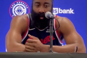 哈登：從個(gè)人角度，我已經(jīng)取得了所有榮譽(yù)，現(xiàn)在只想拿下總冠軍！