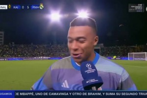 姆巴佩打趣：我不知道庫爾圖瓦有沒有嘗試過那次傳球，那很棒