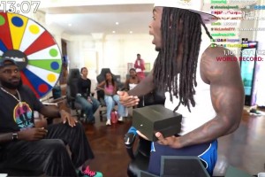 下血本了！老詹做客網(wǎng)紅Kai直播間，贈送價值20萬美刀的愛彼手表