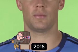 ???超級(jí)厲害的！諾伊爾：拜仁的大門(mén)，我一守就是14年哦！