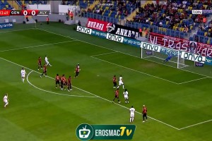 帥炸??！哈吉之子伊阿尼斯任意球破門(mén)，虎父無(wú)犬子