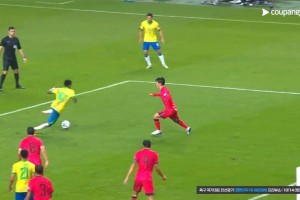 巴西隊這一串配合，把攝影機都晃暈了??