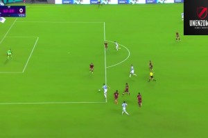 委內(nèi)瑞拉門將神了！勞塔羅差點(diǎn)打進(jìn)一粒精彩進(jìn)球