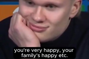 記者：你永遠(yuǎn)都沒(méi)機(jī)會(huì)效力皇馬巴薩了！哈蘭德：你想讓我說(shuō)什么？