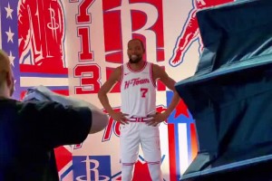 火箭球員上身新賽季城市版球衣！