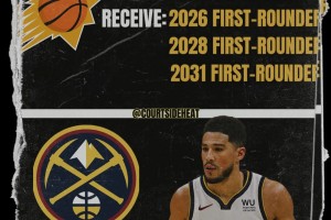 這真是瘋了！美媒模擬：掘金可拿穆雷+布勞恩+三首輪去換布克