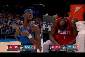 敢說！徐靜雨：亞歷山大35分致敬杜蘭特！我現(xiàn)在擁有了你的一切