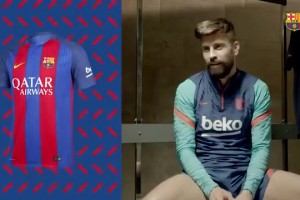 最喜歡哪款球衣？皮克此前挑戰(zhàn)：根據(jù)不同球衣猜賽季！