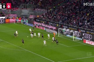 拜仁2-0領先門興，格雷羅門前低射破門