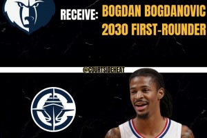 解快船燃眉之急？美媒炸裂交易方案：快船得到莫蘭特，送出科林斯+博格丹！