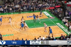 在凱爾特人主場進行！明年狀元大熱迪班薩今日砍瓜切菜25分