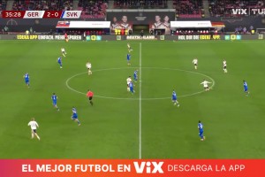 砍瓜切菜！維爾茨長傳助攻薩內(nèi)破門，德國3-0領先！