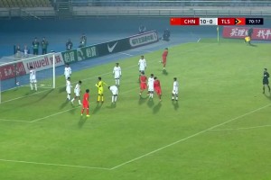 頭球爆扣！張君豪底線傳中，趙松源破門