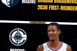 病急亂投醫(yī)？美媒逆天提案：快船得到莫蘭特，送出科林斯+博格丹