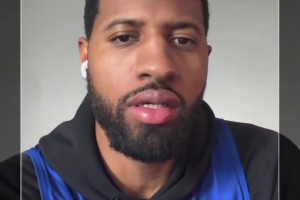 好球員！保羅-喬治發(fā)視頻為中國(guó)香港火災(zāi)事件祈禱！